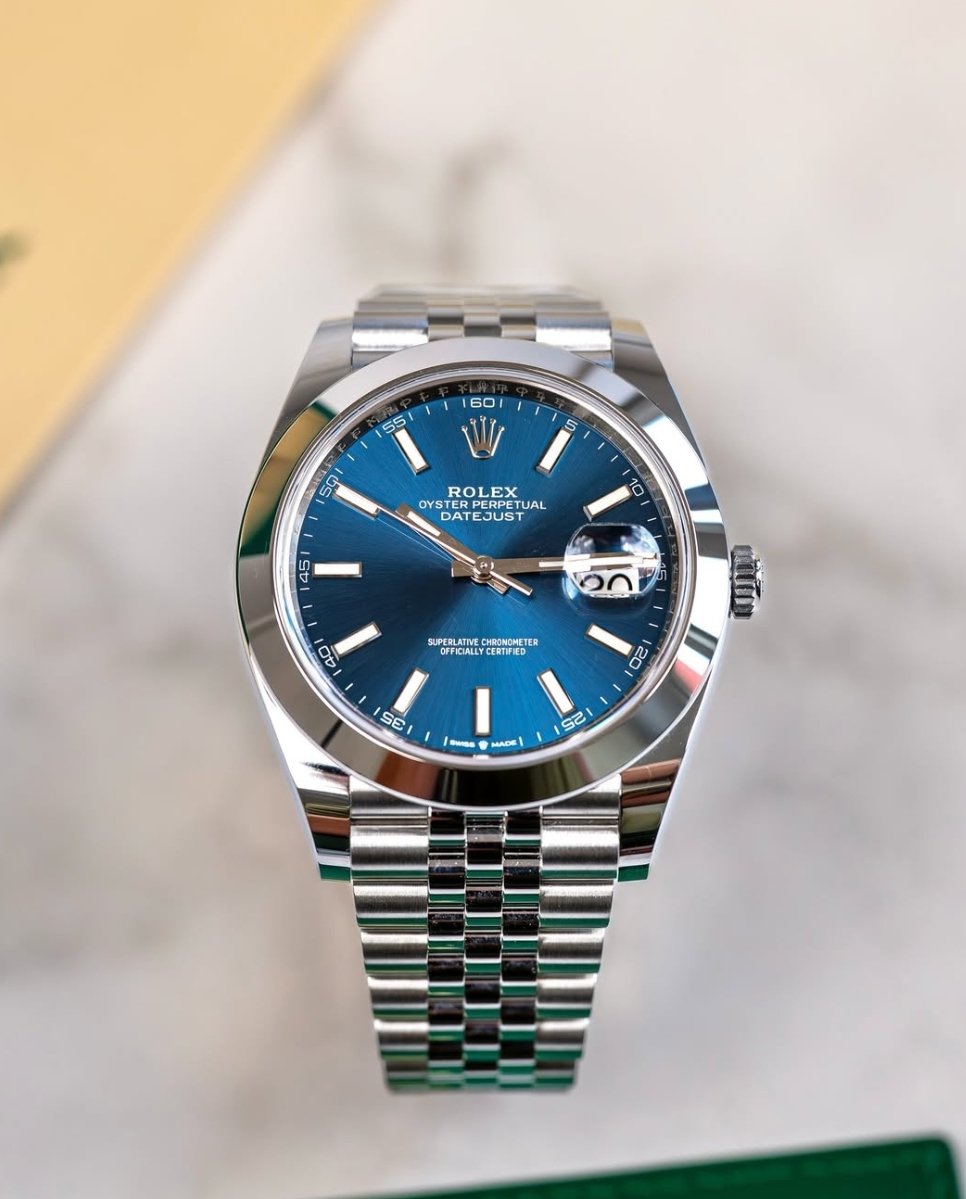 Smooth bezel Rolex Datejust