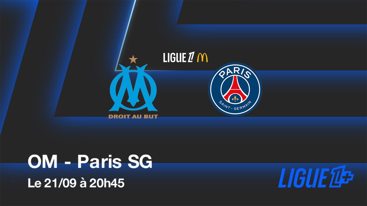 Retrouvez le classique de la Ligue 1 McDonald’s le 21/09, en direct et en exclusivité sur <a href="/ligue1plus/">L1+</a>, la nouvelle plateforme du foot français. 👉 oran.ge/4mketnr