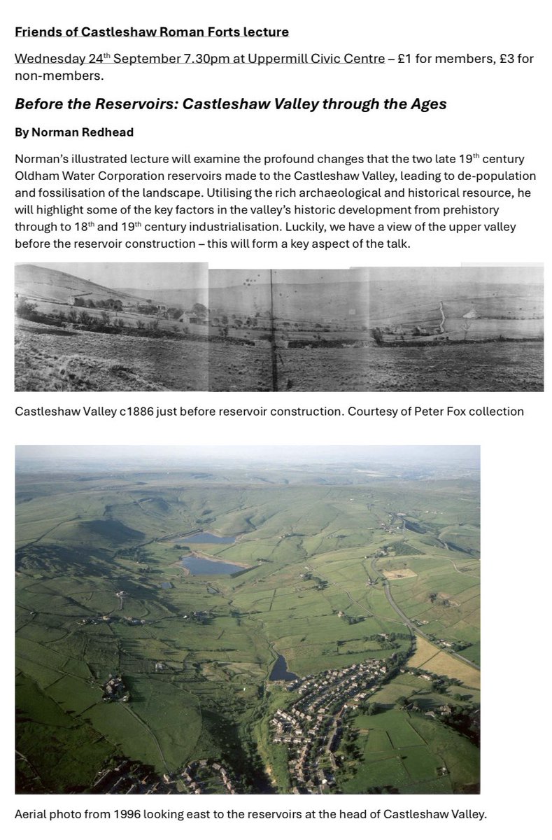 Castleshaw Archaeology tweet media