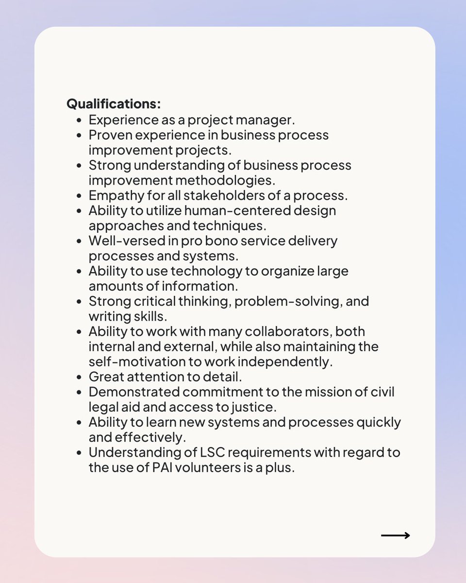 GoA2JTech's tweet image. 🚨 We’re hiring! 🚨
A2J Tech is looking for a dedicated and ambitious Pro Bono Innovator to join our team!
Read more: bit.ly/3Kllszc