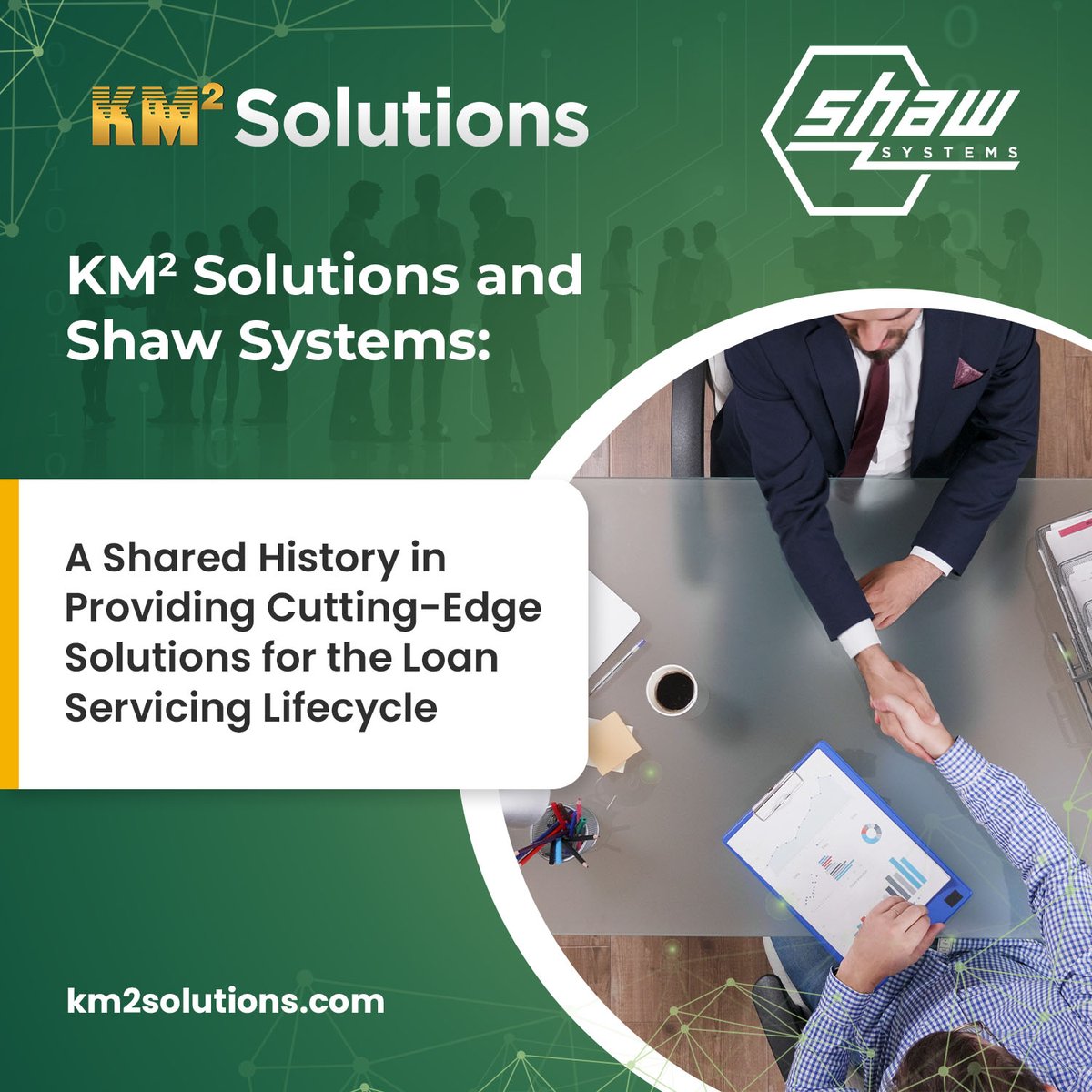 KM2solutions's tweet image. KM2 Solutions and Shaw Systems: A Shared History in Providing Cutting-Edge Solutions for the Loan Servicing Lifecycle. Click here for more: shawsystems.com/blog/shaw-and-…
.
.
#KM2Solutions #ShawSystems #loanservicing #financialservices #bpo