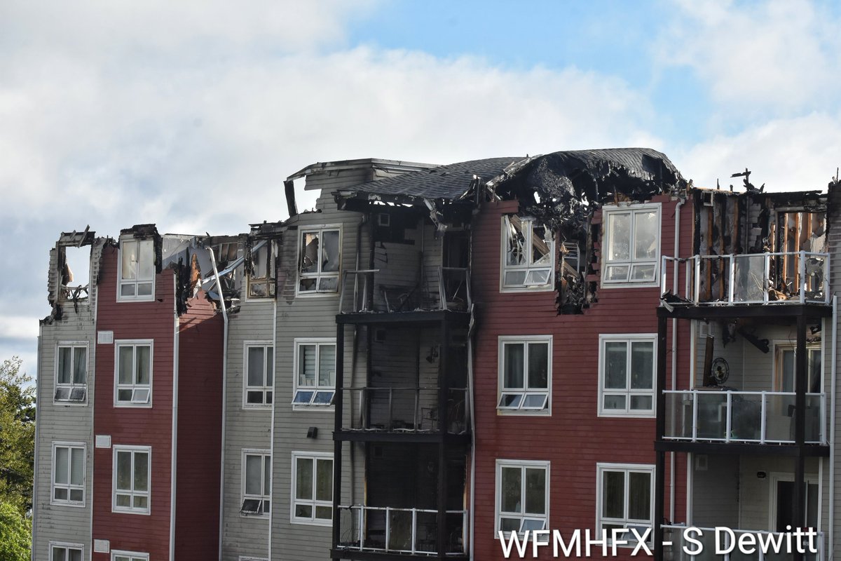 (Fire) Crews remain on scene of an overnight structure fire at 119 Hanwell Dr in Mid Sackville

The fire caused significant damage to the building.  An evacuation centre has been opened for those who need it (see earlier post)

The cause of the fire will be investigated