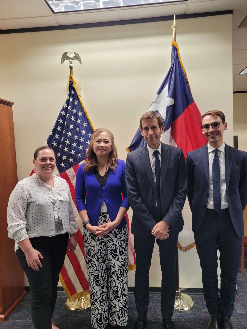 <a href="/FrankMarchetti/">Frank MARCHETTI</a>  Marchetti, Consul General of France in Houston, had the honor of meeting Mrs. Katherine L. Ho, Regional Director at <a href="/StateDept/">Department of State</a>. Her office supports 150+ foreign missions across 8 U.S. states. 🙏🇫🇷🤝🇺🇸