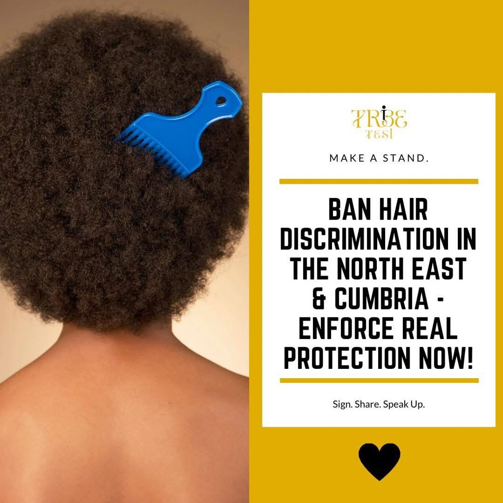 It’s World Afro Day!

We’re celebrating every curl, coil, kink &amp; crown. The beauty, the history, the creativity - all of it. Our hair tells stories of survival, migration, joy, innovation &amp; style.

But celebration also means action

tribetesi.com/activism/

#BanHairDiscrimination