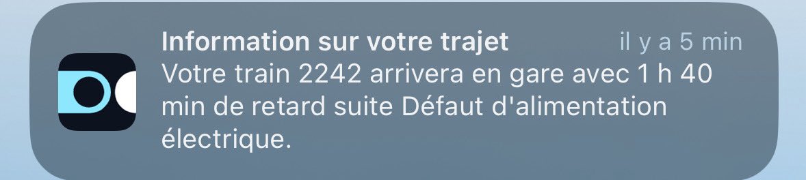 Heureusement que mon frère viens me chercher au prochain arrêt parce que je serait pas chez moi avant 18:10 sinon 💀 alors que je devais arriver à 16h20 à la base