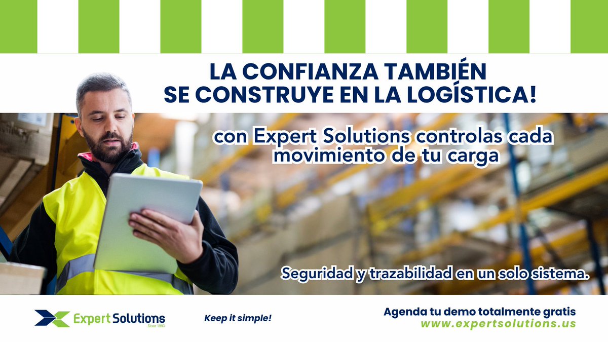 StephyTracking's tweet image. Seguridad en el manejo de carga!

🔒 La confianza también se construye en la logística.

Con Expert Solutions controlas cada movimiento de tu carga con:
✅ Escaneo en cada paso
✅ Alertas inmediatas de incidencias
✅ Registro histórico accesible

📲 Seguridad y trazabilidad en un…