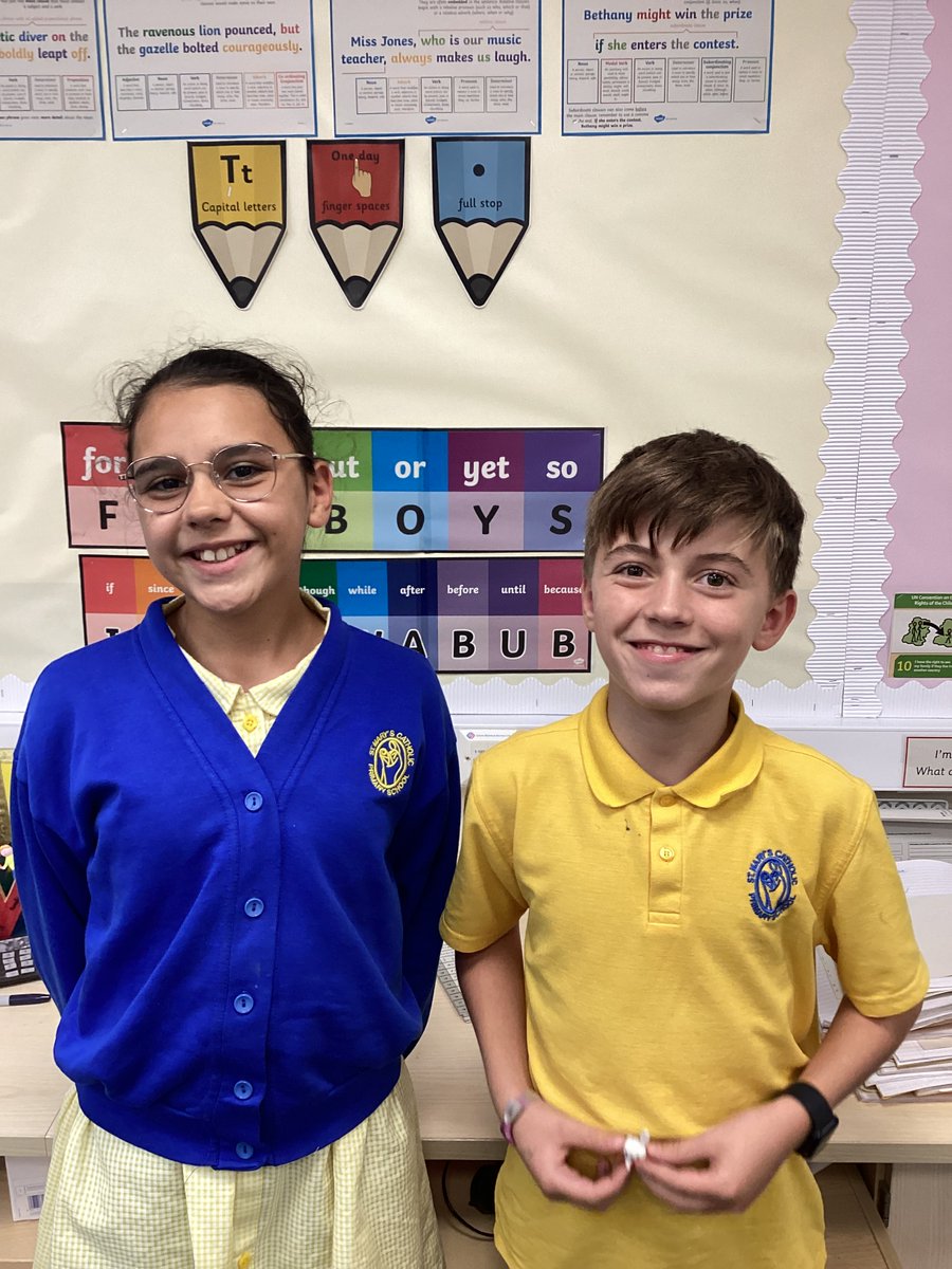 StMaryB17's tweet image. #Y6R school council representatives! #RRSA #Art2