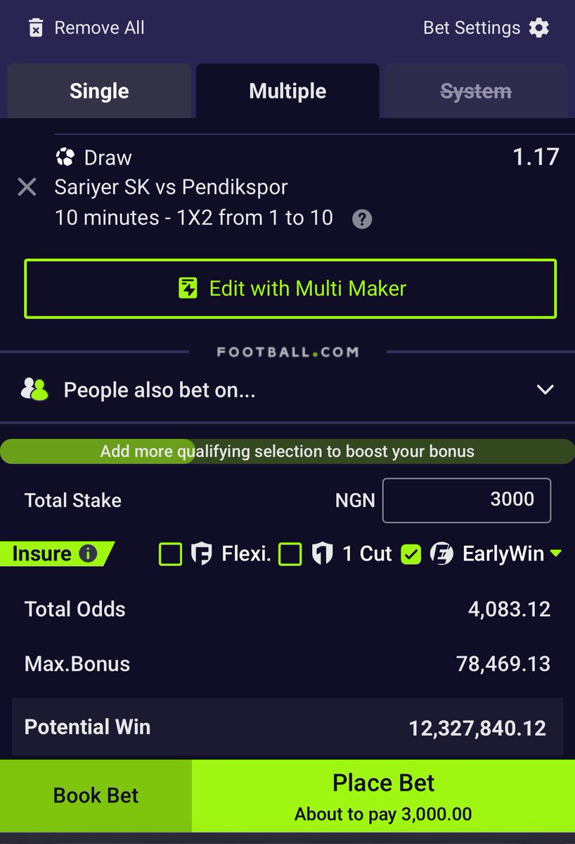 Alright guys, I am done booking so 100 naira on this game would be giving you over 400,000 naira 🔥🔥

Dont miss it😊 

Will be funding 10 persons randomly pls dont feel bad if you don’t get picked, I will surely pick u on the next one.
To Qualify 👇👇

🎁-Follow
🎁-Tag 3 friends