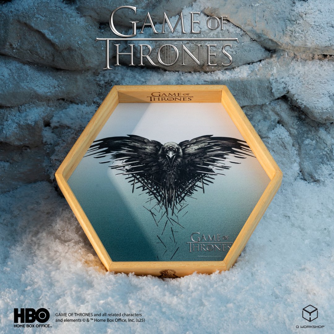 Unusualdice's tweet image. Map of Westeros.
The Raven.
The Iron Throne.
Which Game of Thrones dice tray will rule your table?
bit.ly/45I45B4
#GameOfThrones #DiceTray #RPGDice #woodenaccessories