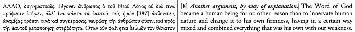 nathanporter94's tweet photo. Anyone who says Cyril didn't use mixture language for the incarnation hasn't read his writings on the Trinity, e.g. Thesaurus XXV: https://t.co/JsuNuf16rA
