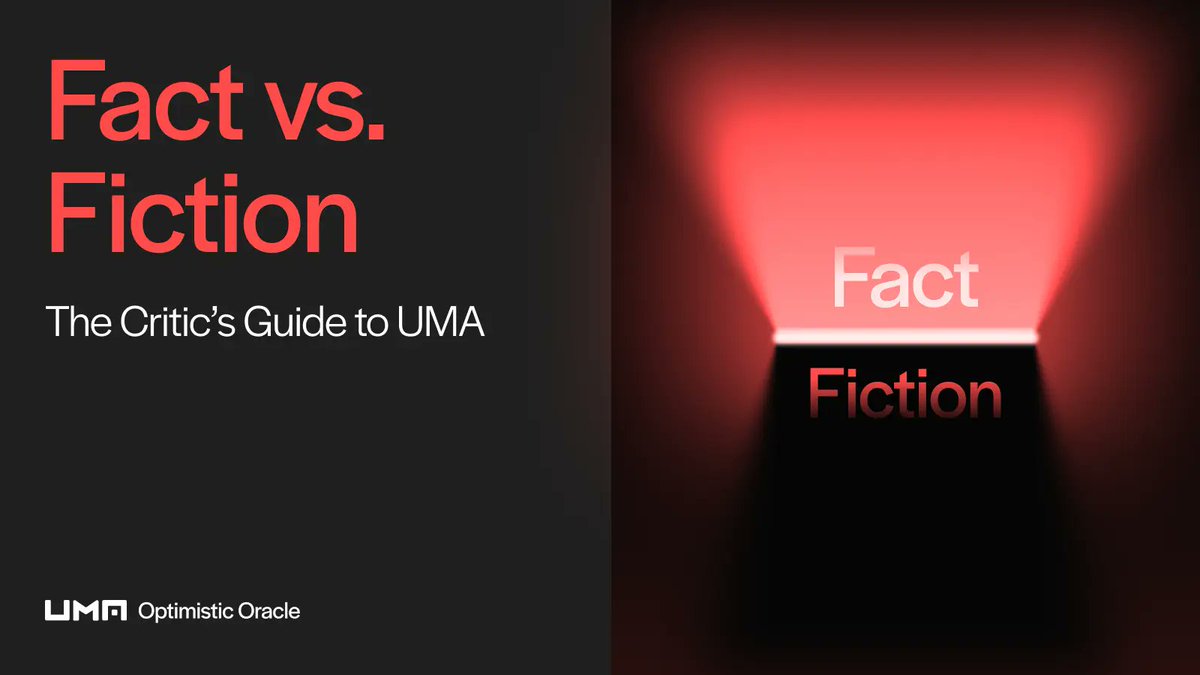 Myths spread fast, truth always prevails.

UMA has verified 90,000+ assertions and secured billions in value, yet misconceptions remain.

Here are the facts ↴