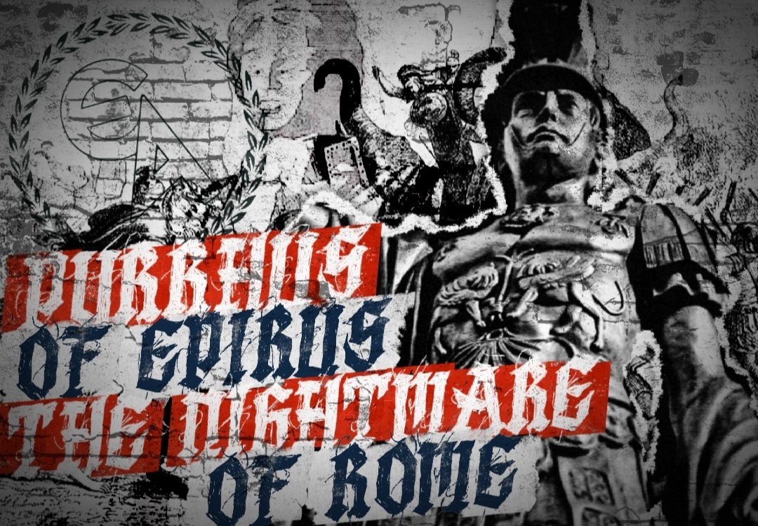 Οι περίφημες εκστρατείες του στην ιταλική χερσόνησο εναντίον του ανερχόμενου εκείνη την εποχή ρωμαϊκού κράτους. Το όνομά του έχει μείνει στην ιστορία....t.me/NationalRenais…