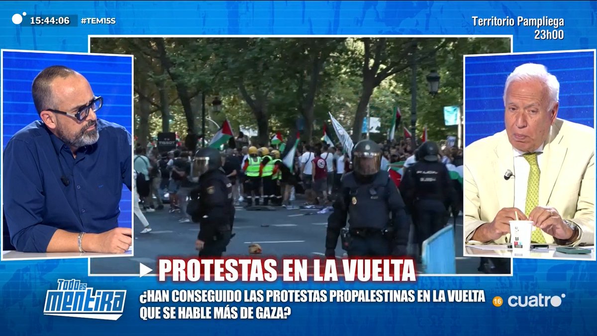 ¿Han conseguido las protestas propalestinas en la vuelta que se hable más de Gaza?

#TEM15S
cuatro.com/en-directo/