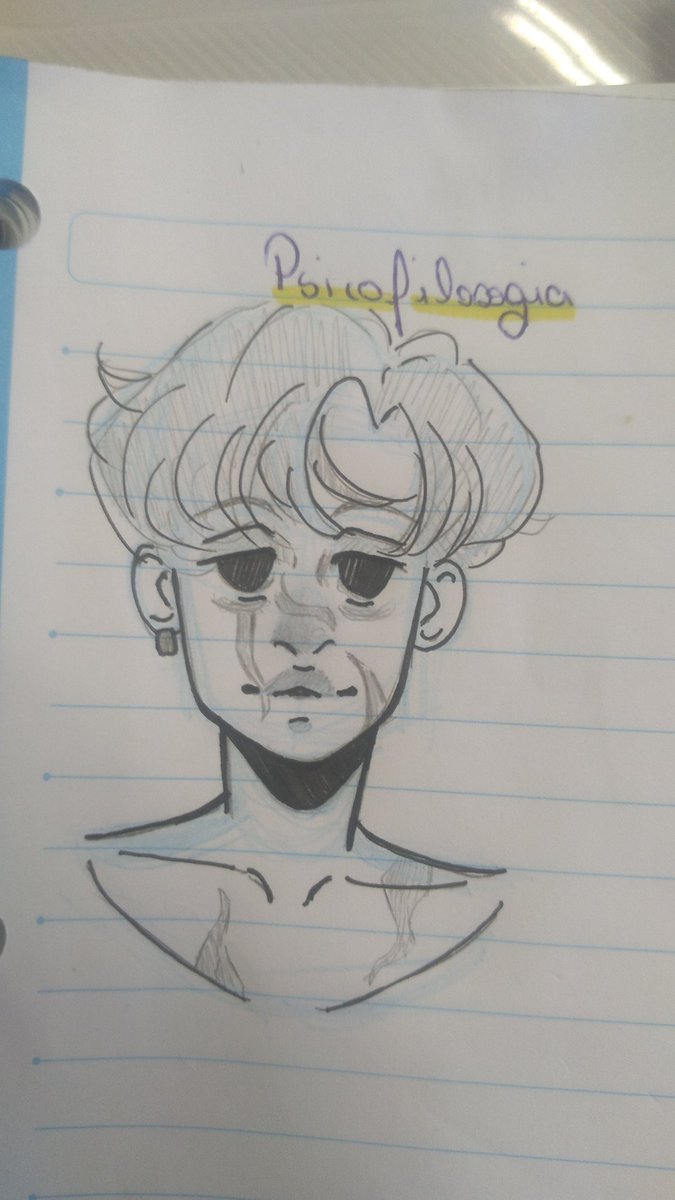 minha aula de psicofilosogia rendeu um oc pra bllk, ainda tá sem nome o querido