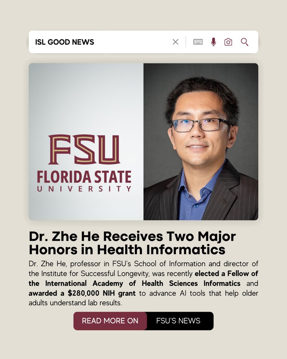 Institute for Successful Longevity tweet media