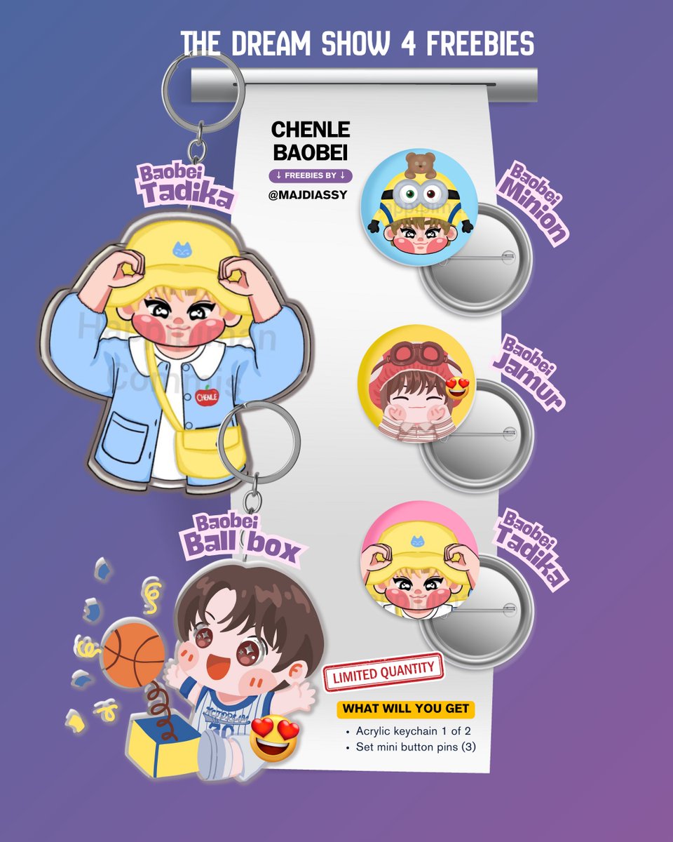 [Help Like and RT]

FREEBIES THE DREAM SHOW TDS 4 'CHENLE BAOBEI'
by @majdiassy

- Day 1, Sab 28 Sep 25
- Day 2, Min 29 Sep 25

📍 Jakarta International Stadium (JIS)

- Some special gift for Lilsuns
- Kindly tag me if u get
- Dm for trade

See ya 👋

#thedreamshow4_in_jakarta