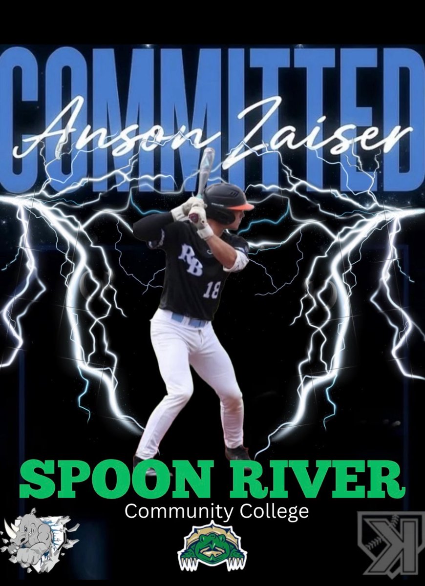 Rhino_KsAcademy (@rhino_ksacademy) on Twitter photo Congrats to the next of our 2026 class to make his college commitment!
C/OF <a href="/AnsonZaiser/">Anson Zaiser</a> to <a href="/SRC_Baseball/">Snappers Baseball ⚾️🐢</a>
<a href="/PrepBaseballIL/">Prep Baseball Illinois</a> <a href="/CoachKsAcademy/">CoachKsAcademy</a> <a href="/DigglesDiamonds/">Ben Diggle</a> Congrats to the next of our 2026 class to make his college commitment!
C/OF <a href="/AnsonZaiser/">Anson Zaiser</a> to <a href="/SRC_Baseball/">Snappers Baseball ⚾️🐢</a>
<a href="/PrepBaseballIL/">Prep Baseball Illinois</a> <a href="/CoachKsAcademy/">CoachKsAcademy</a> <a href="/DigglesDiamonds/">Ben Diggle</a>