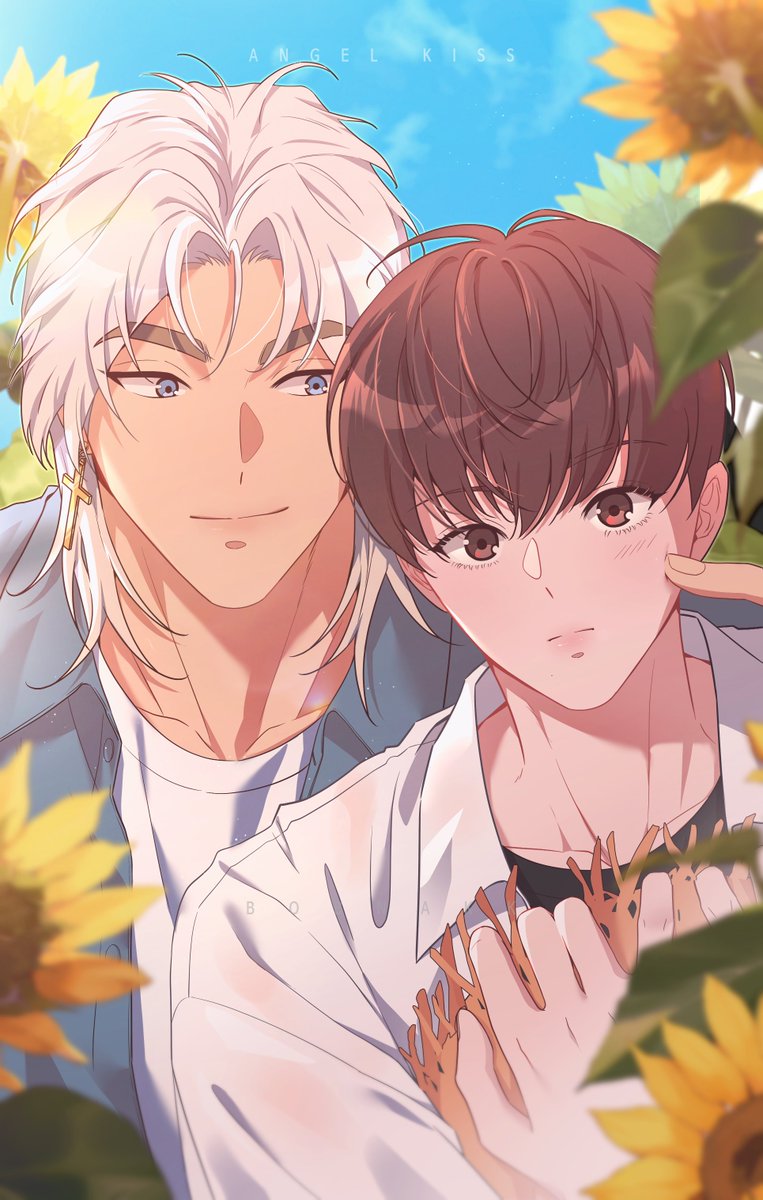 해바라기는 9월에도 핀대요🌻
#엔젤키스