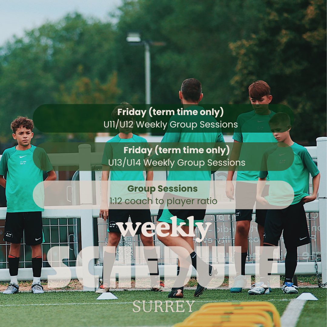 lordindividualt's tweet photo. LIT 2025/26 weekly group session schedule for academy and grassroots players 🟢

 📍Bucks | Surrey | West London

📊 Individual technical/physical report post session

🎥 All sessions filmed for developmental purposes

🗣️ Analysts, coaches and sports scientists in the pro game https://t.co/Fuw2yCclrP