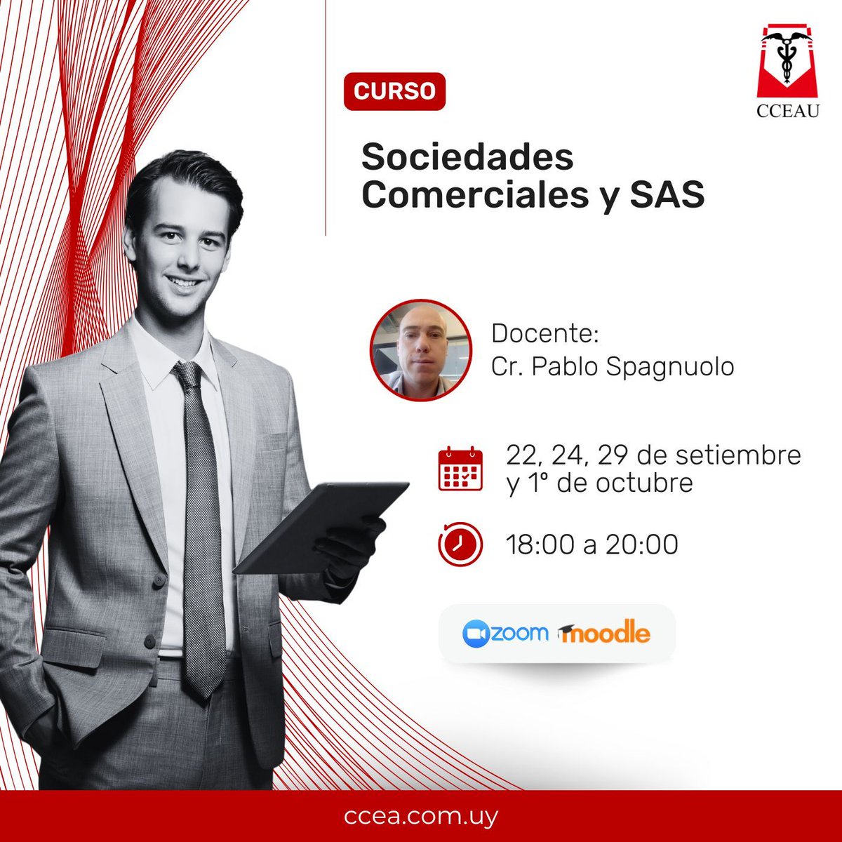 🏛️ ¿Querés profundizar en el funcionamiento jurídico y operativo de las sociedades comerciales? Este curso te dará una visión integral.

📚 Vas a conocer en detalle los tipos sociales, la estructura legal, los convenios de accionistas y situaciones comunes en empresas familiares.