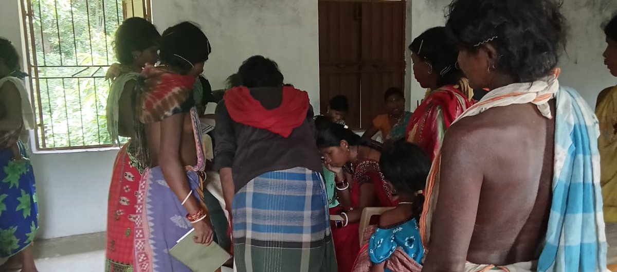 DParsali's tweet photo. PM JANMAN Saturation camp was conducted today at the DKDA, Parsali Office premises.
Villages covered today - Nirgundi, Nisikhal, Sarijhola.
Today's Interventions-
7 Aadhar updated,13 new job card application, 1 birth certificate issue, 12 medical checkup https://t.co/ykW4iJNsDe