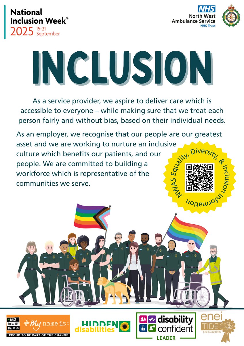 NWAS Equality, Diversity & Inclusion tweet media