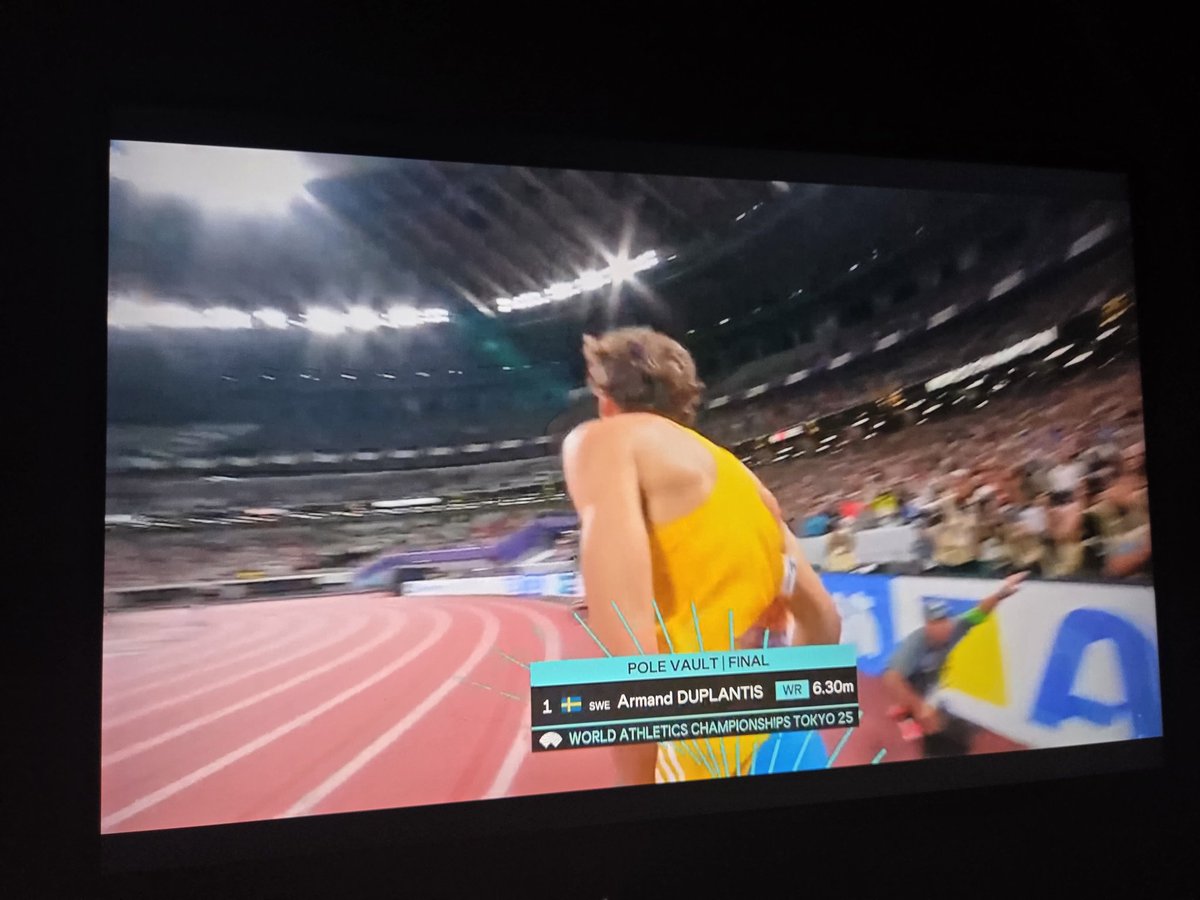 Mondo is inevitable. #WorldAthleticsChampionships