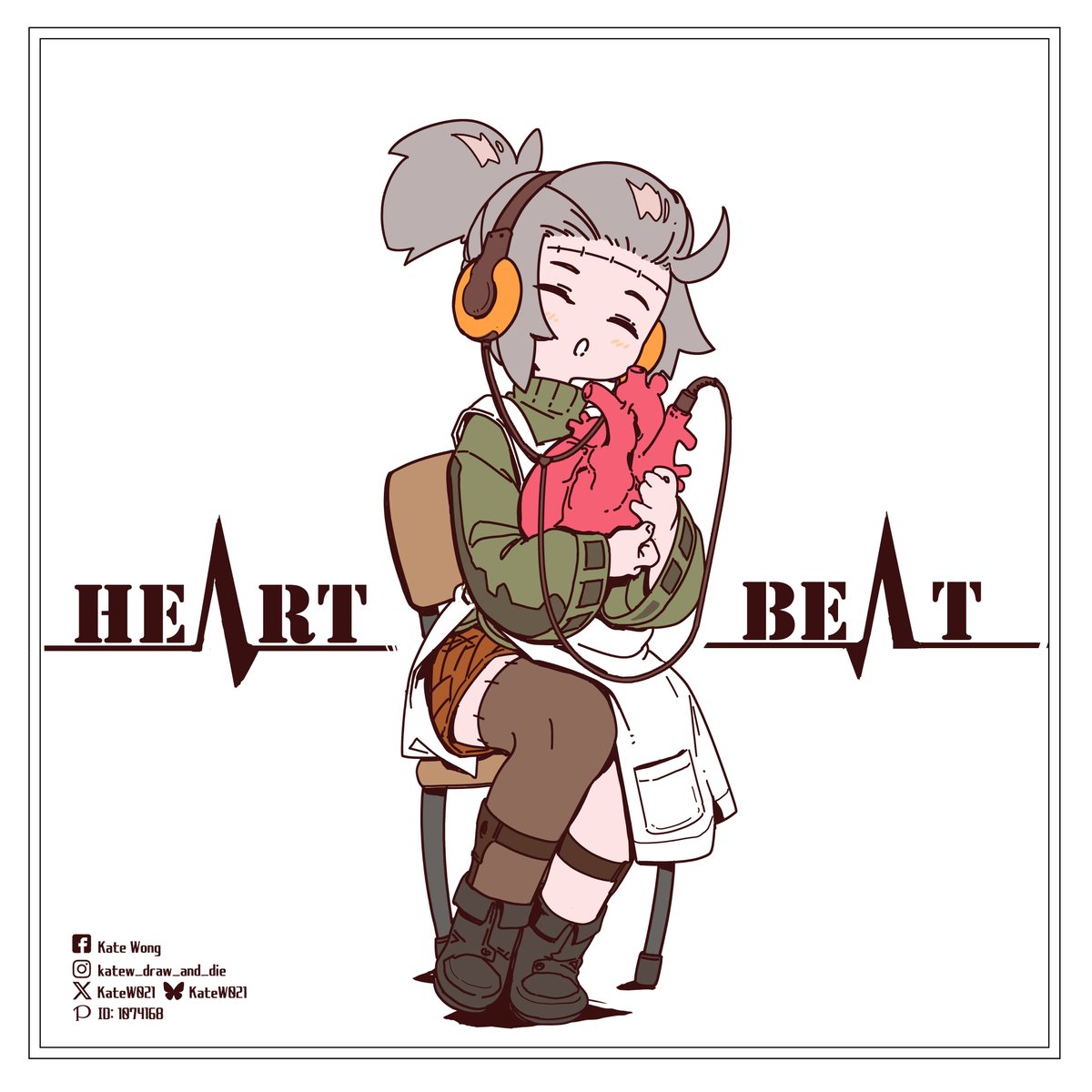 來，大家都需要3.5mm的耳機線來聽聽自已的心。
Listen to your heart.