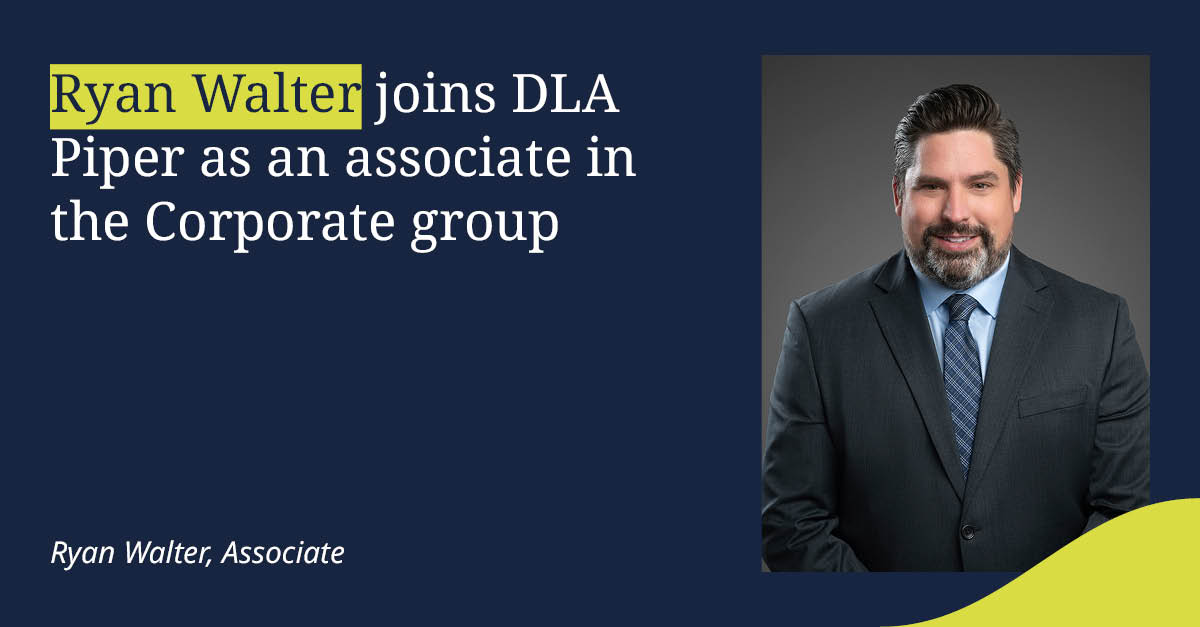 DLA Piper Canada welcomes Ryan Walter to the Edmonton office as an associate in the Corporate group. Ryan has a corporate commercial law practice with a focus on mergers, acquisitions and divestitures, and commercial real estate transactions: spr.ly/6017APBvh #LawyerMoves