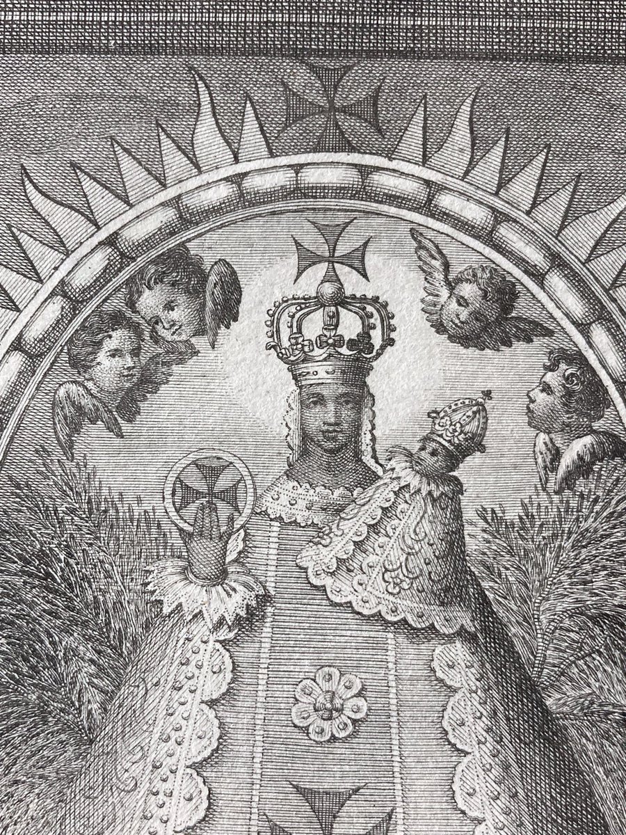 Virgen Santa de Tejeda
que desde la inmensa altura
miras a la criatura 
con sonrisa placentera; 
universal Medianera
del que cayó en desvarío, 
en Tí espero, en Tí confío;
si fui débil pecador,
haz que mi pasado error
borre con el llanto mío.

Hay concedidos 160 días de indul.