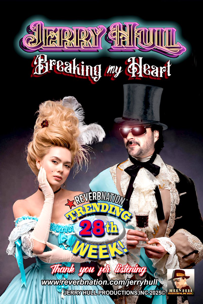 🎼#𝐓𝐫𝐞𝐧𝐝𝐢𝐧𝐠【𝟐𝟖𝐭𝐡 𝐖𝐄𝐄𝐊!】now 𝟕 𝐦𝐨𝐧𝐭𝐡𝐬! #𝐉𝐄𝐑𝐑𝐘𝐇𝐔𝐋𝐋's #𝐥𝐚𝐭𝐞𝐬𝐭 #𝘀𝗶𝗻𝗴𝗹𝗲 "𝐁𝐫𝐞𝐚𝐤𝐢𝐧𝐠 𝐌𝐲 𝐇𝐞𝐚𝐫𝐭 𝟐𝟎𝟐𝟓©" ffm.to/breakingheart from “𝐒𝐞𝐚𝐫𝐜𝐡𝐢𝐧𝐠 𝐑𝐨𝐮𝐧𝐝 𝐭𝐡𝐞 𝐖𝐨𝐫𝐥𝐝!” ffm.to/searchworldalb… #folk #pop