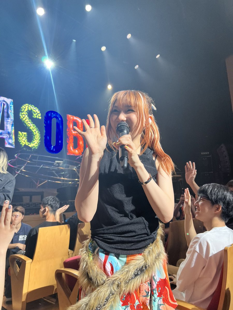 CSDFIELD08's tweet image. 載せていいか分からんかったから
上げなかったけど、
結構上げてる人居たから
投稿してしまえ！
 #YOASOBIライブ
 #静岡公演