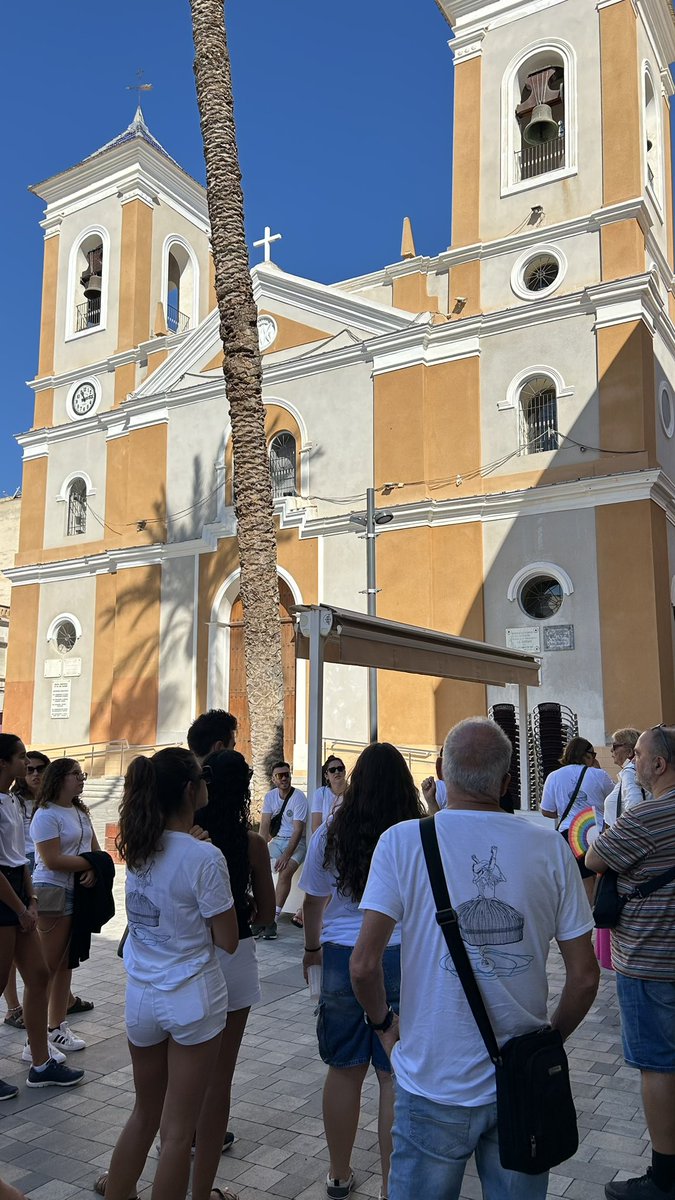 PSantomera's tweet image. Acompañamos en un viaje en el tiempo por nuestro pueblo, al grupo Sarau Alcudienc de Alcudia (Mallorca), quienes han estado este fin de semana con Grupo local de Coro y Danzas de Santomera en el 33 Festival de Folklore.