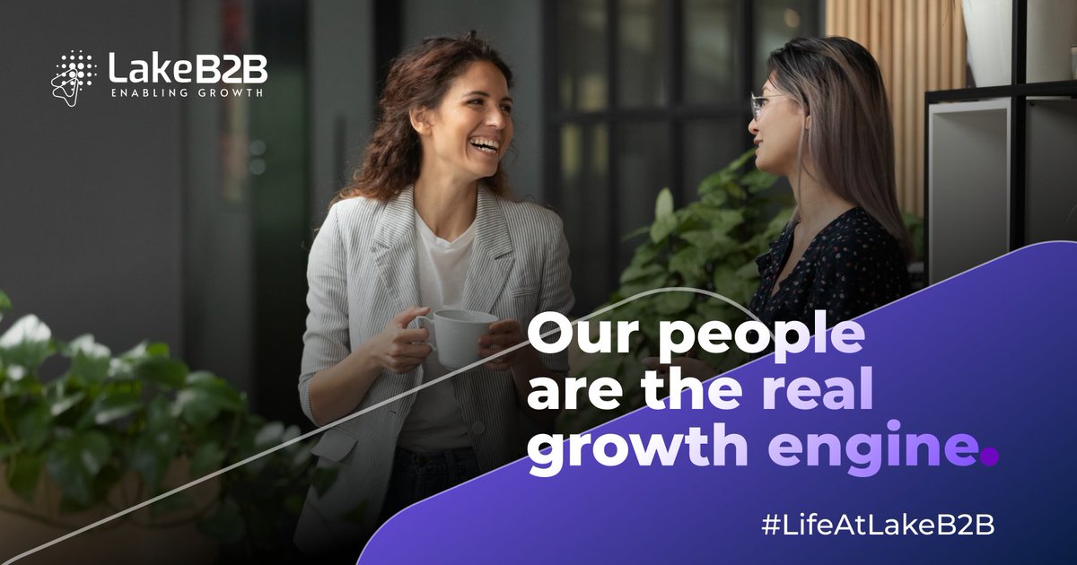 lakeb2b's tweet image. Behind every solution we deliver, there’s a team of thinkers, doers, and innovators. 💡

At @lakeb2b, we believe that being a growth partner to our clients starts with nurturing the growth of our people.

#LifeAtLakeB2B #Teamwork #EnablingGrowth #LakeB2B