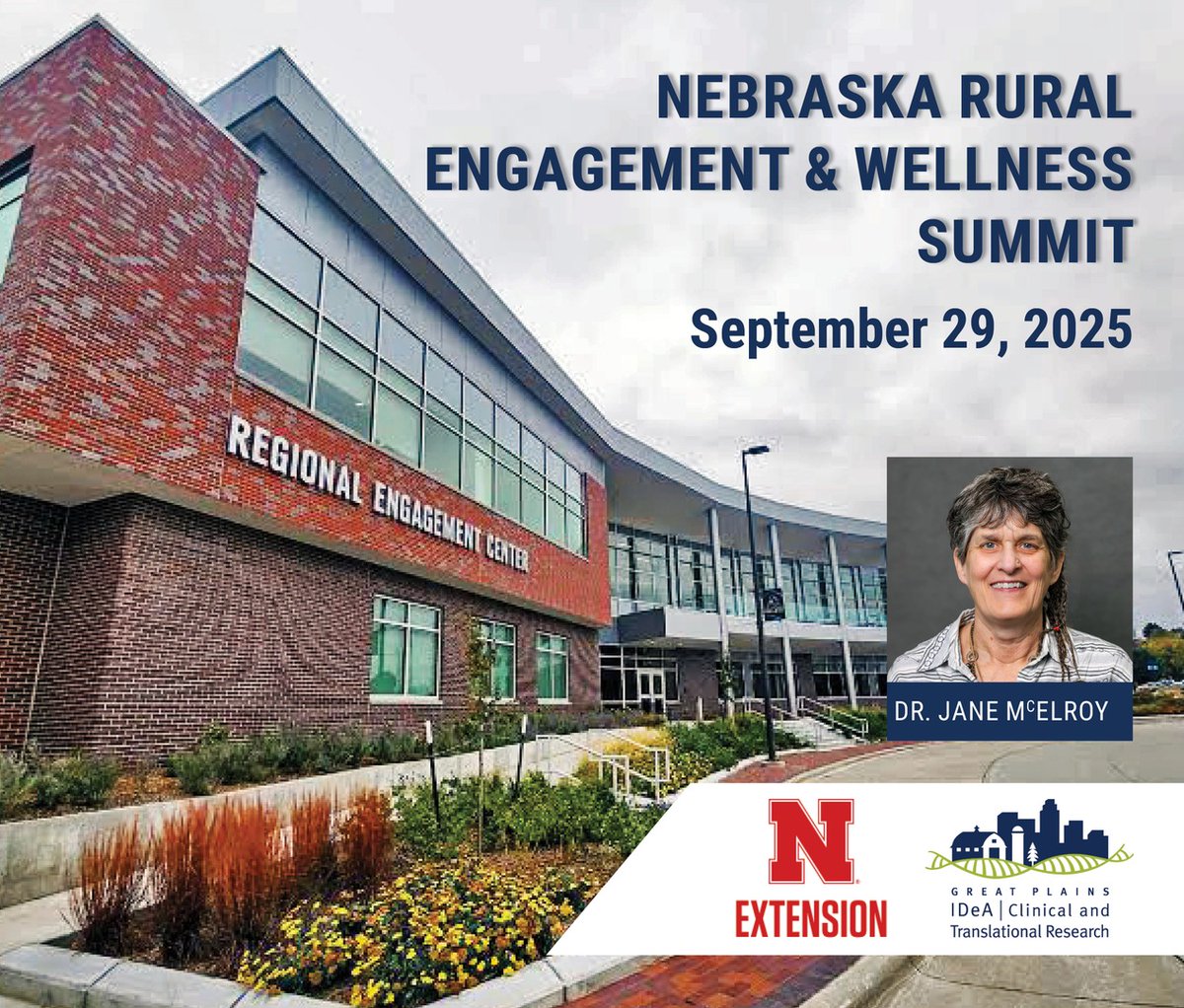 🎉 We are thrilled to welcome Dr. Jane McElroy, PhD, as a keynote speaker at the upcoming Nebraska Rural Engagement &amp; Wellness Summit! Join us as Dr. McElroy shares her insights and experiences shaping the future of rural health.
Register here: heyor.ca/OP9IQL