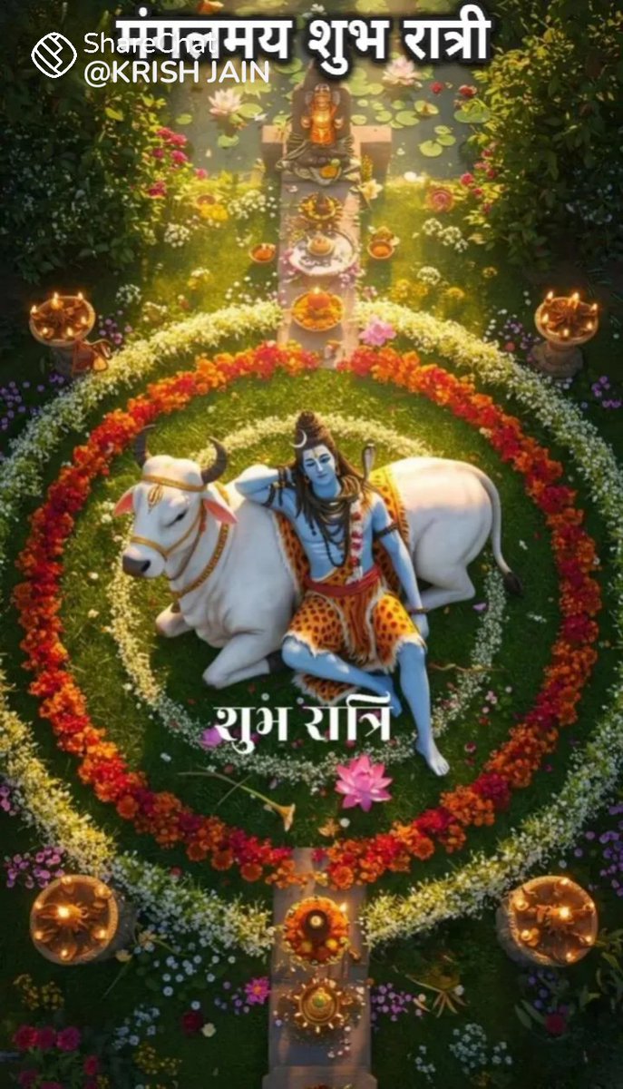 शुभ रात्रि🙏🚩🙏

हर हर महादेव 🚩
जय श्री कृष्ण 🙏