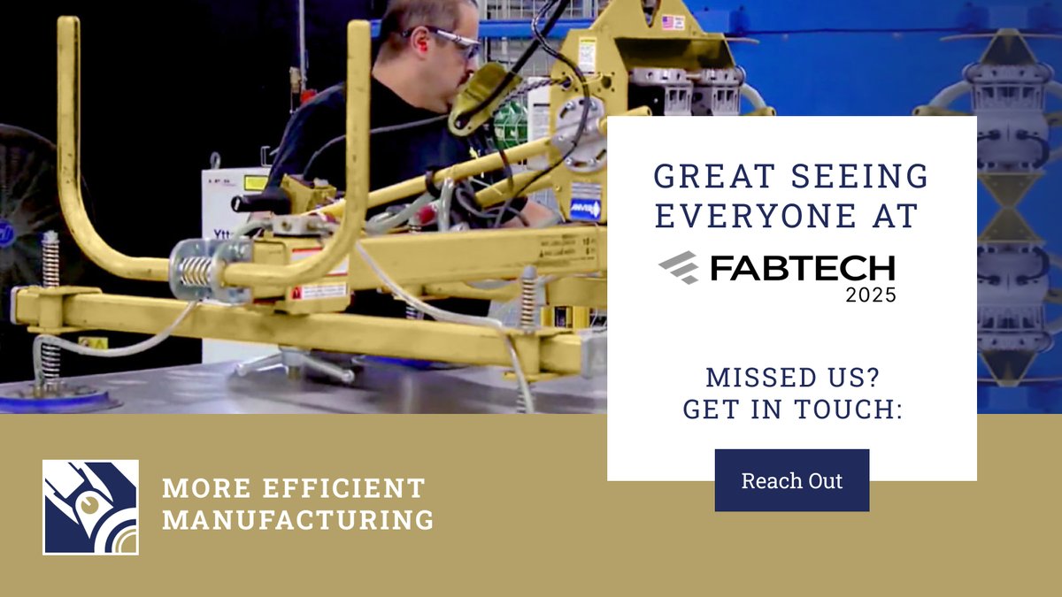 Thanks to everyone who visited RW Conveyor at FABTECH 2025. We enjoyed connecting and sharing how our overhead systems improve manufacturing efficiency.

Missed us? Let's talk: rwconveyor.com/contact-us/

#FABTECH2025 #MaterialHandling #ConveyorSystems