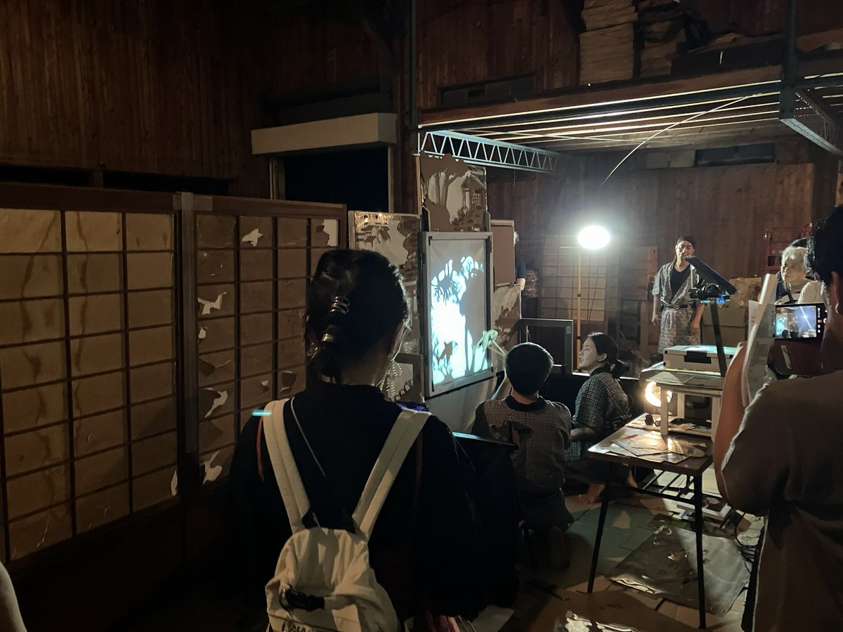 tetuK60's tweet image. 『鯨生』豊岡演劇祭シリーズ二日目‼️
再びの友田酒造さんにお邪魔しました❣️
来年度からの全国小学校巡回公演に向けて貴重な経験になりました。。。『鯨生』が成長していく様は頼もしい❣️
ツアー最終地、地元中野公演が楽しみになってきました。。。