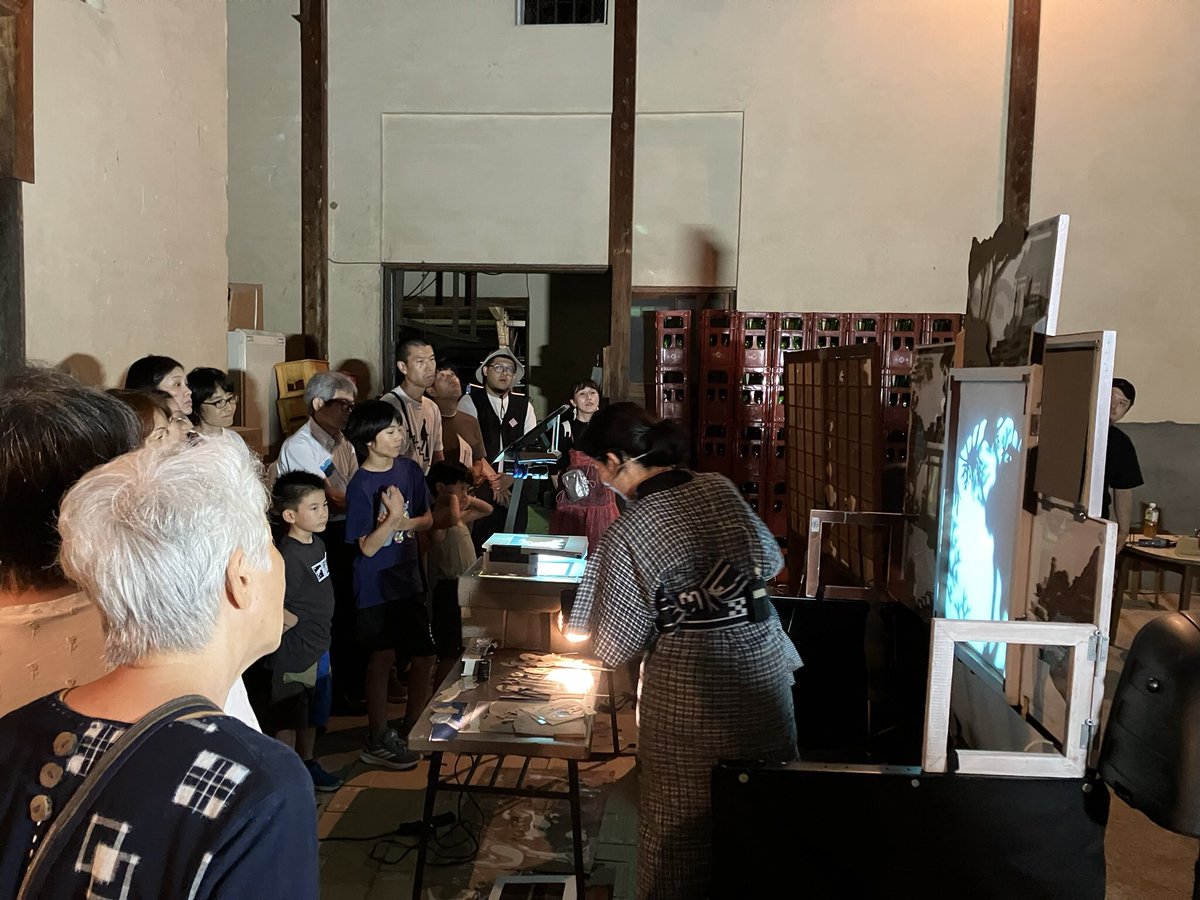 tetuK60's tweet image. 『鯨生』豊岡演劇祭シリーズ二日目‼️
再びの友田酒造さんにお邪魔しました❣️
来年度からの全国小学校巡回公演に向けて貴重な経験になりました。。。『鯨生』が成長していく様は頼もしい❣️
ツアー最終地、地元中野公演が楽しみになってきました。。。