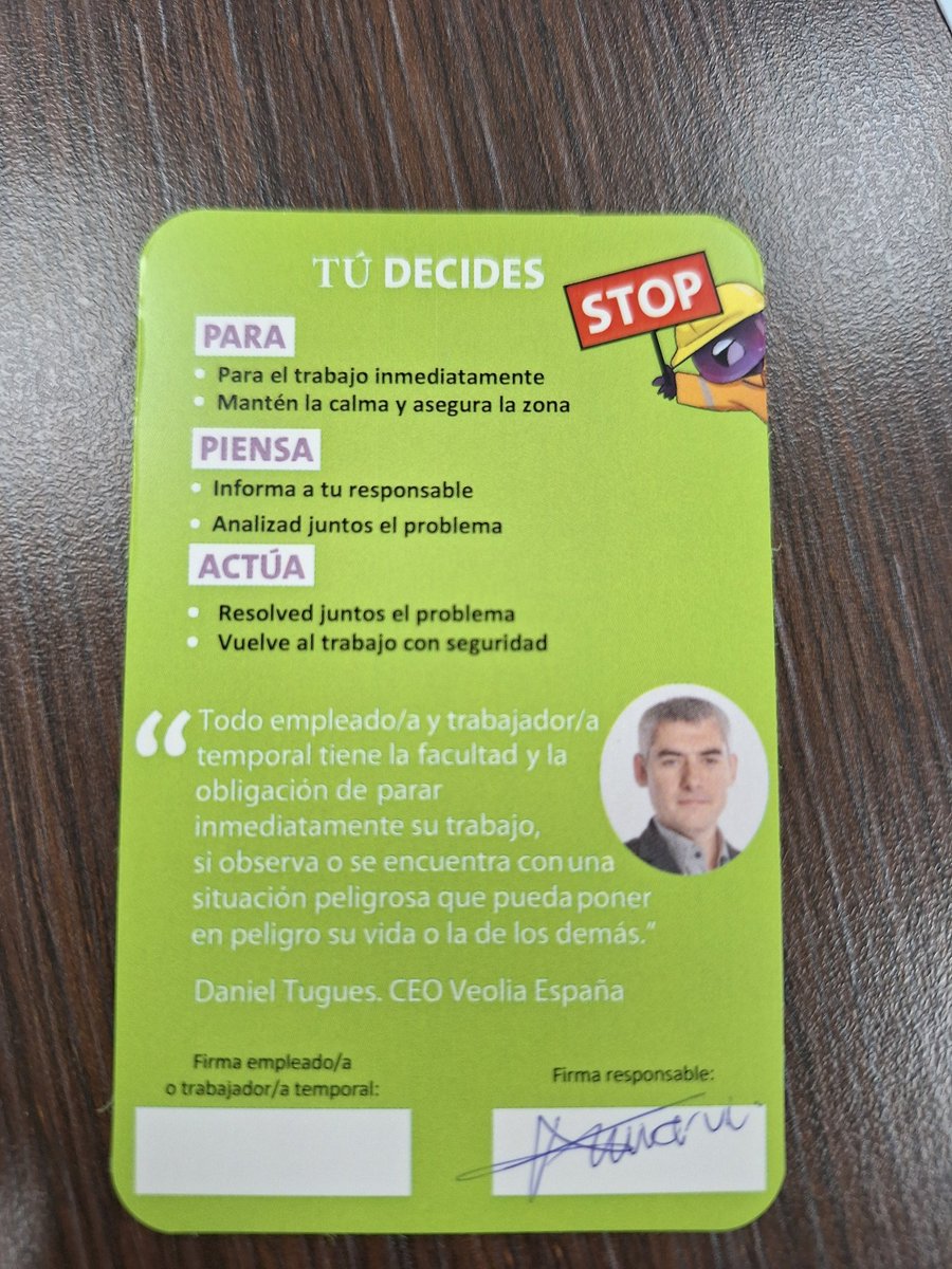 ✅ Aquesta setmana celebrem la Setmana Seguretat amb tallers a tots centres de treball! Avui Sallent!
💪🏻 Amb el lema "Para, Pensa i Actua", empoderem les persones per garantir entorns segurs. <a href="/AGBARclients/">AGBAR clients</a>
#SeguretatVeolia  #ParaPensaActua