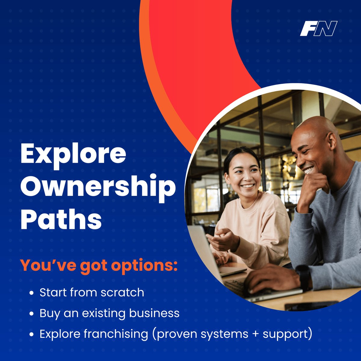 JBFranNet's tweet image. Thinking about business ownership but not sure where to start? 🤔 Q4 is the perfect time to lay the groundwork so you can start strong in 2026.

We&apos;d love to help you explore the best business opportunities, at no cost to you.

#BusinessOwnership #Franchising