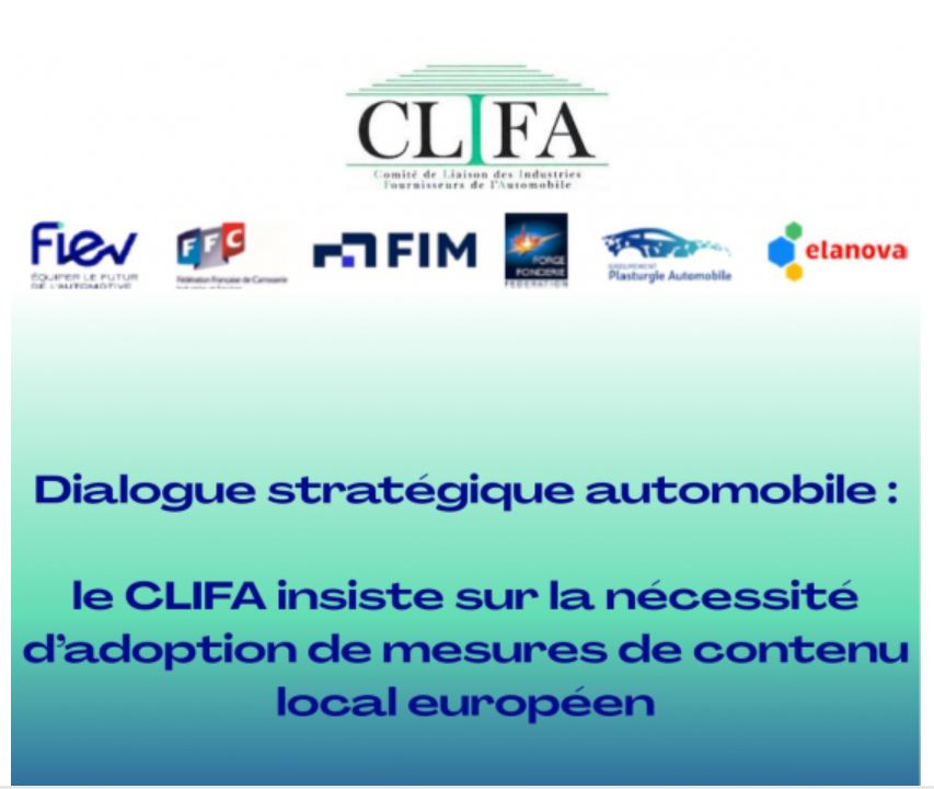 ForgeFonderie's tweet photo. 🚨 Urgence pour l’industrie auto &amp; métallurgie !
La Fédération Forge Fonderie (membre du CLIFA) demande un outil de contenu local, basé sur l’étude du @GERPISA, pour
Soutenir la souveraineté industrielle
Coordonner les politiques 🇪🇺 &amp; 🇫🇷
Protéger nos emplois &amp; nos savoir-faire https://t.co/pF4CYhjYmI