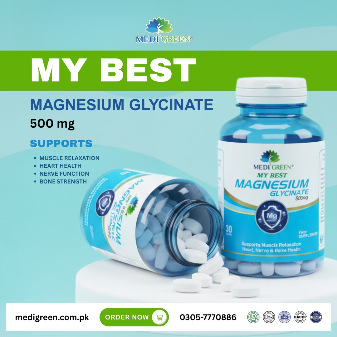 medigreen's tweet photo. Medigreen MY BEST Magnesium Glycinate 500mg (30 Tabs)
Gentle strength for sleep, stress relief, and healthy muscles.
0305-7770886
https://t.co/3KnviYlNQN
#Magnesium500mg #SleepSupport #StressRelief #Medigreen https://t.co/PVZRbf0Vi6