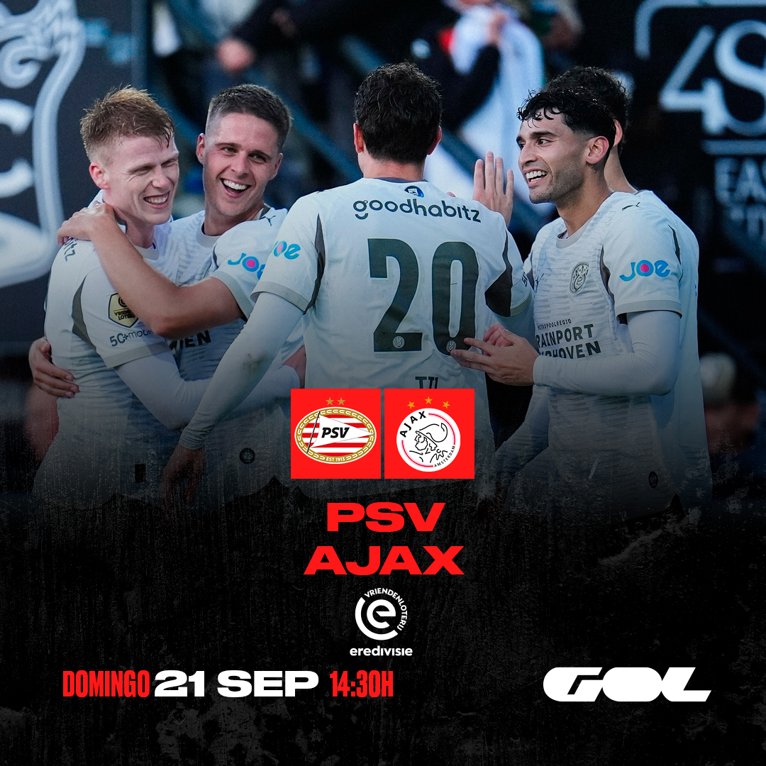 Gol's tweet photo. 🇳🇱 ¡Los aspirantes a campeonar la Eredivisie se dan cita en GOL!

⌚️ 14:30h
⚔️ @PSV 🆚 @AFCAjax 
🎙️ @JordiPons_

⌚️ 16:45h
⚔️ @AZAlkmaar 🆚 @Feyenoord 
🎙️ @JaviVeliz

#EredivisieEnGol