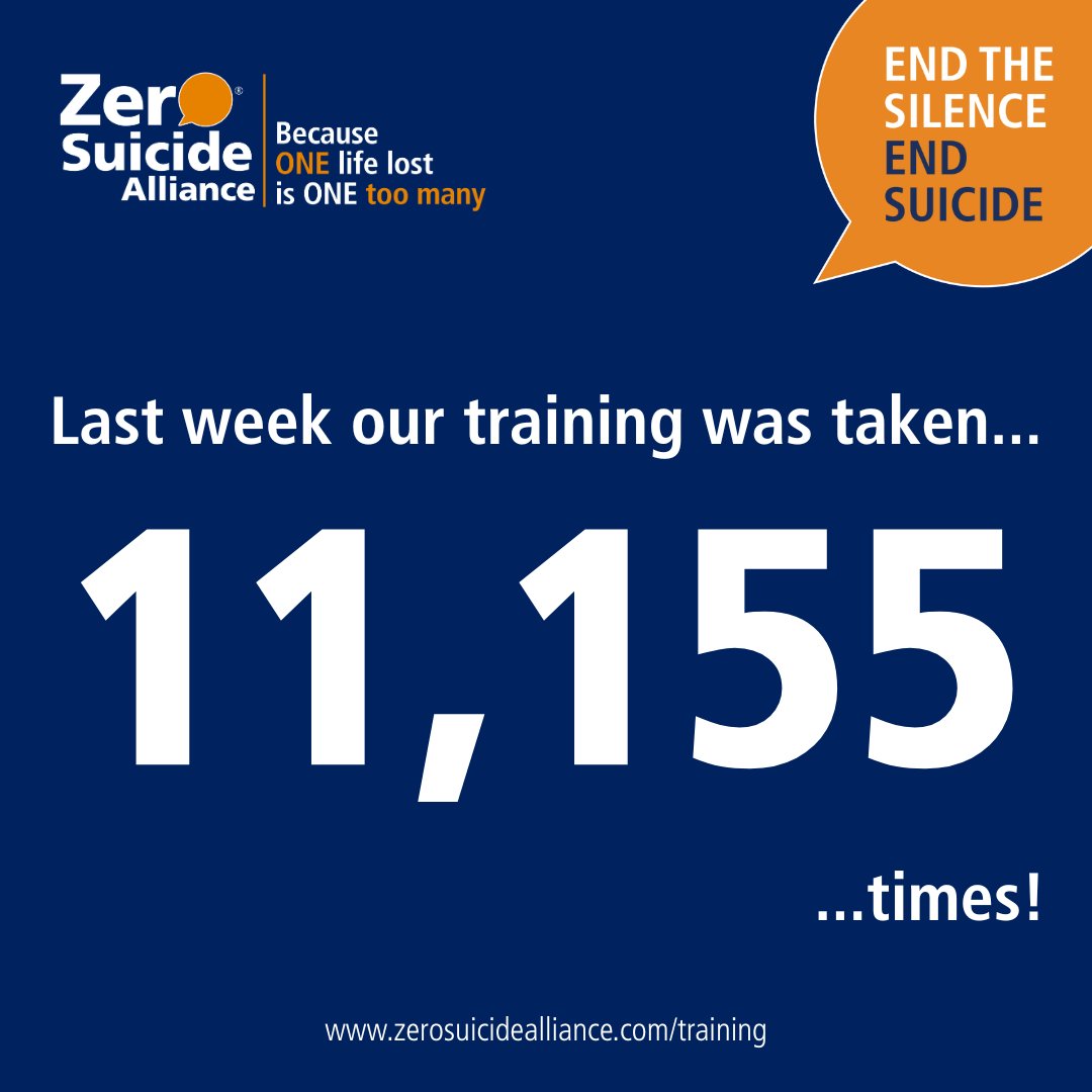 Zero Suicide Alliance tweet media