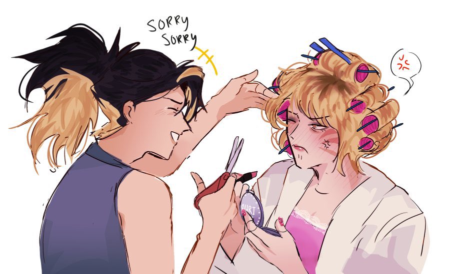 kda ahri and akali getting ready
#leagueoflegends