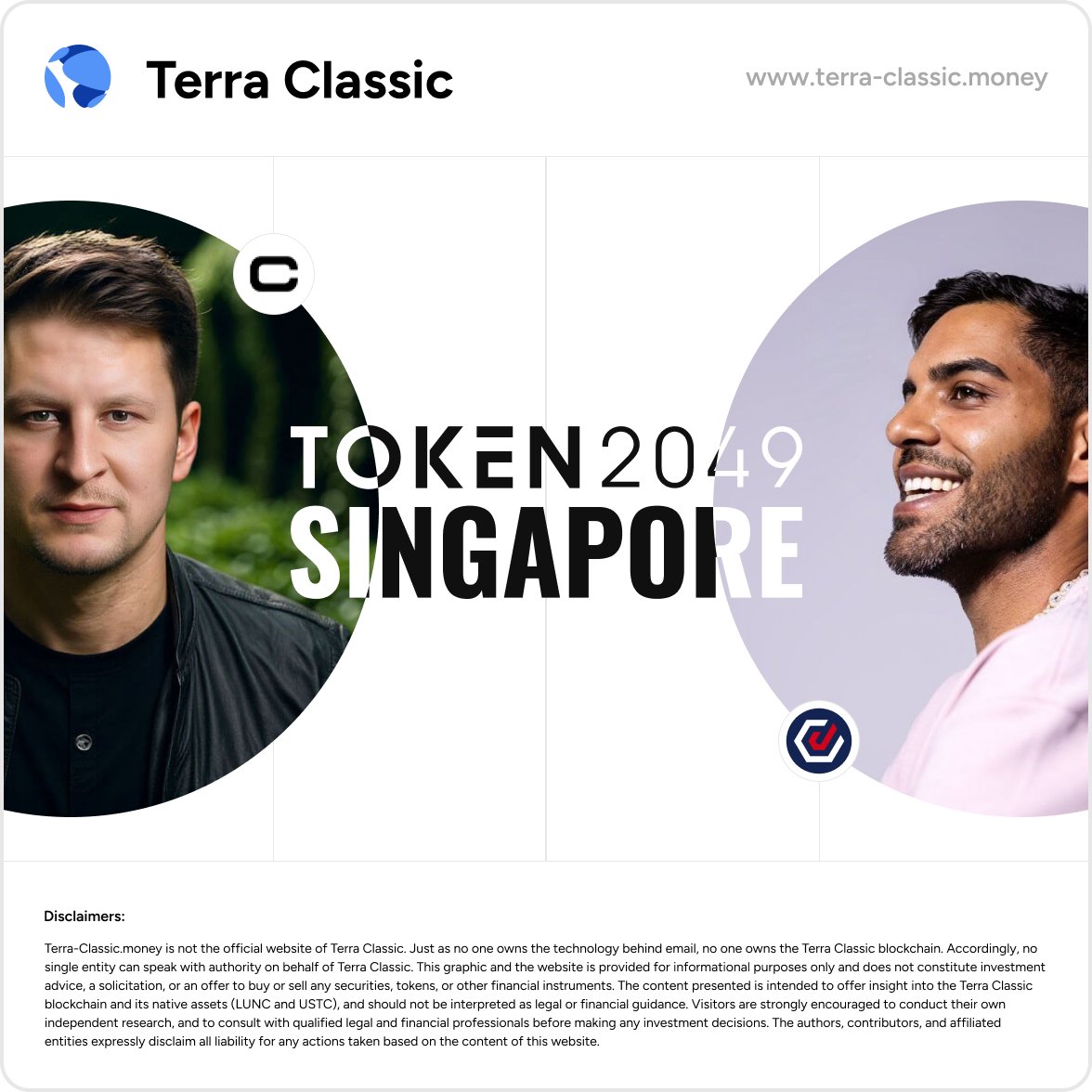 Interchain Summit in Berlin -&gt; <a href="/ETHWarsaw/">ETHWarsaw 🧜‍♀️🇵🇱</a>  -&gt; <a href="/token2049/">TOKEN2049</a> 

The biggest and most exciting journey of my life starts in 2 weeks time.

I will make sure to represent <a href="/CHALLENGE_pl/">CHALLENGE Studio</a> , #TerraClassic &amp; #USTProtocol / #USTD to the best of my abilities ... all along with business partners