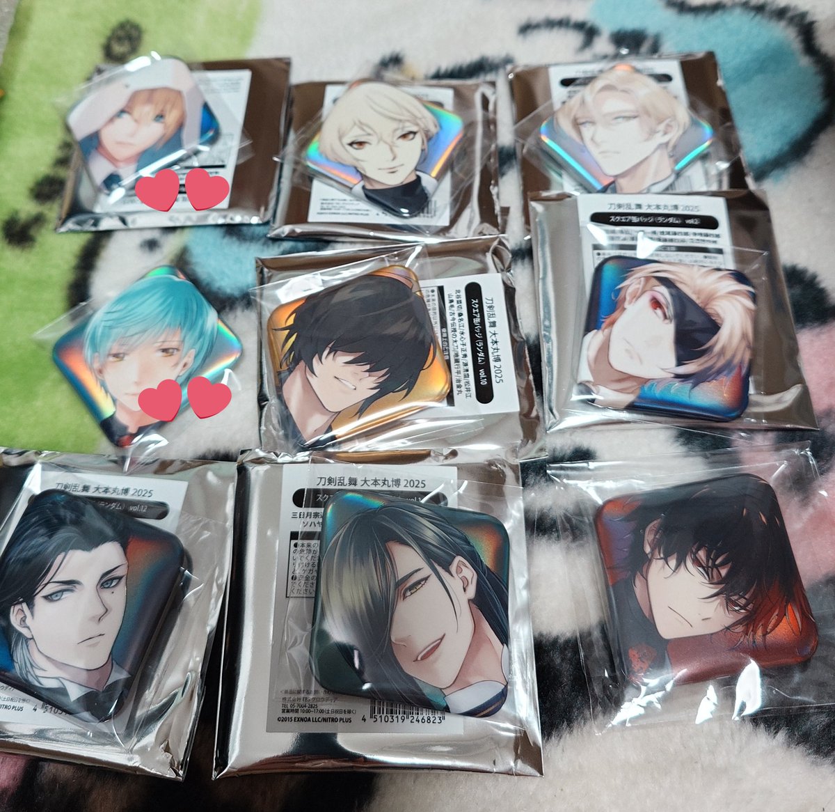 刀剣乱舞 とうらぶ 大本丸博 祝装 スクエア缶バッジ 雲生 刀剣乱舞 とうらぶ 大本丸博 祝装 スクエア缶バッジ 雲生 大本丸