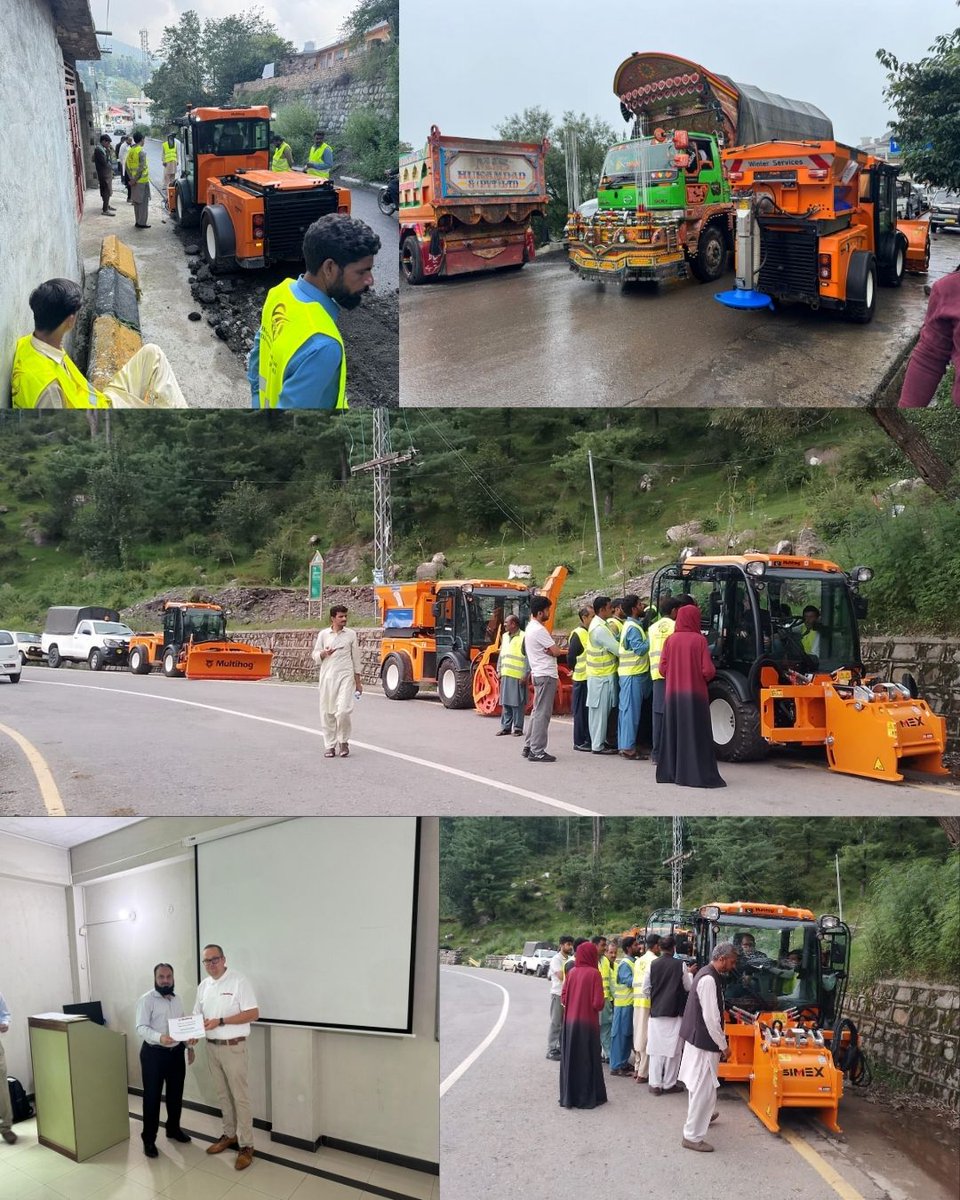 Driver Training in Pakistan

Our Dealer Sales Support Representative, Frank Massmann recently travelled to Pakistan to deliver driver training on three newly purchased Multihog MX 130s.

It’s great to see Multihog machines making an impact across the globe! 🌍