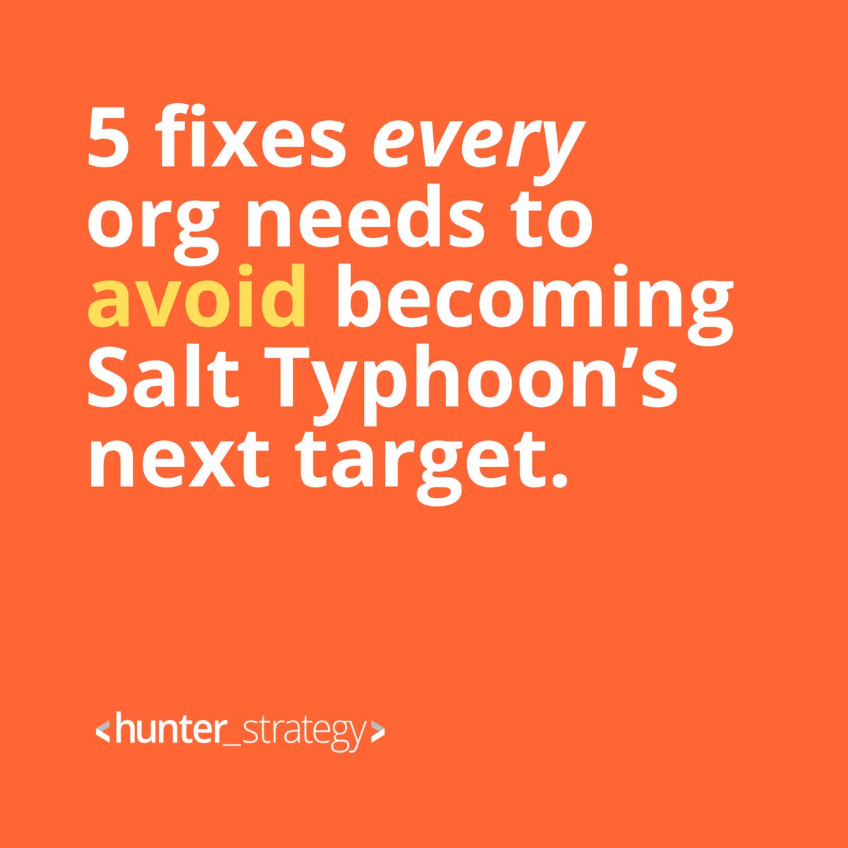 HunterStrategy 🇺🇦 (@hunterstrategy) on Twitter photo Salt Typhoon hid inside U.S. Army National Guard networks for 9 months.
No malware. No alerts. Just broken fundamentals.
Here are 5 urgent lessons every organization must act on to avoid being next👇
1️⃣ Don’t wait for 0-days. Patch known CVEs
CVE-2024-3400 and CVE-2023-20198 Salt Typhoon hid inside U.S. Army National Guard networks for 9 months.
No malware. No alerts. Just broken fundamentals.
Here are 5 urgent lessons every organization must act on to avoid being next👇
1️⃣ Don’t wait for 0-days. Patch known CVEs
CVE-2024-3400 and CVE-2023-20198